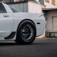 Jantes de Drag Forgées Fraisées Noires CX 5x114.3 5x120.65 17 18 19 20 Pouces Jantes Beadlock Sur Mesure en 2 Pièces pour Mustang Camaro Corvette