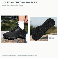 Sepatu Jalan Pria dengan Tali dan Bagian Atas Berbahan Mesh serta Midsole EVA untuk Penggunaan Sehari-hari