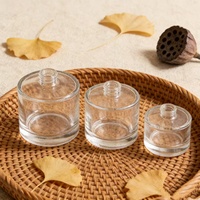 Bouteille diffuseur en fibre de verre à paroi épaisse haute perméabilité 100ml 200 250ml Bouteille d'huile parfumée pour hall d'hôtel Personnalisation du logo