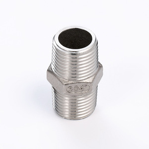 Rvs Pijp Montage <span class=keywords><strong>1</strong></span>/<span class=keywords><strong>2</strong></span> "Bsp Standaard Hex Tepel - Product Image 2