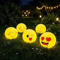 Lampe en forme de boule, coque extérieure en PE, rechargeable, CRI80, 6000K, lumière du jour, alerte, indice de protection IP65, utilisation intérieure/extérieure, télécommande, Halloween