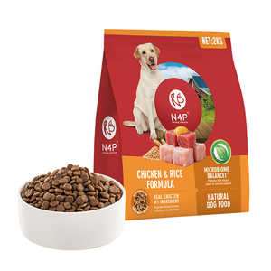 Aliments secs pour chiens <span class=keywords><strong>sans</strong></span> <span class=keywords><strong>céréales</strong></span> en sac de 2 kg, directement de l'usine, avec recette à base de viande pour améliorer la santé et la vitalité de votre animal. - Product Image 4