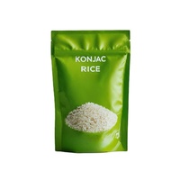 Non-GMO Plant-Based Gluten-Free Dry Shirataki Rice Healthy Food Instant Dried Konjac Rice