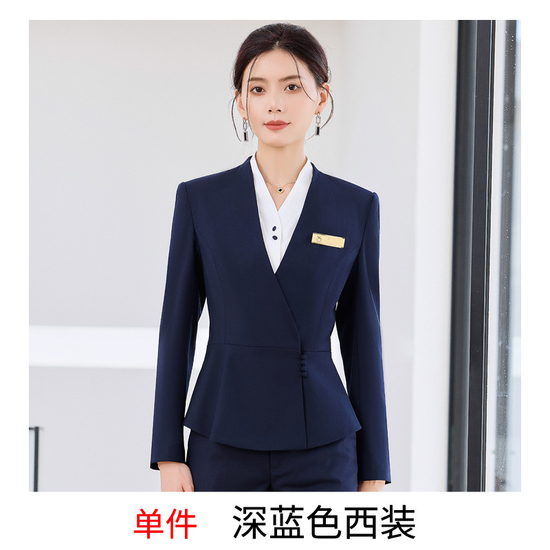 Single dark blue suit