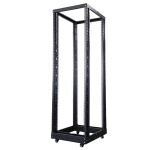 Rack de Servidor Estándar LE de 19 Pulgadas, Rack Abierto de 4 Postes con 4 Ruedas, Acero SPCC en Stock - Product Image 1