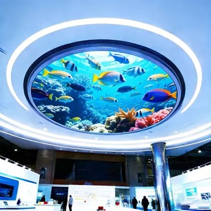 Energy-Efficient 1.5m P2 LED <b>Plate</b> Multi-Color Easy Install Circular LED Panel App Control Indoor Decoration Companies - Product Image 6