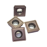 Plaquettes de tournage CNC en carbure Siomeca U-drill SPMG050204 SPMG060204 SPMG07T308 SPMG090408 SPMG110408 pour outils de tournage sur tour CNC