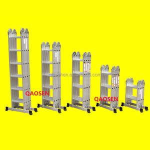 Bán Buôn Công Nghiệp 6.8M Đa Chức Năng Nhôm Gấp Thang Kính Thiên Văn Cầu Thang Leo Núi Kết Hợp Ngoài Trời Sử Dụng Bản Lề Lớn - Product Image 1