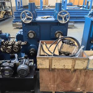 Cette machine de tube d'aileron de soudure à haute fréquence sert l'industrie d'échangeur de chaleur de GNL. - Product Image 6