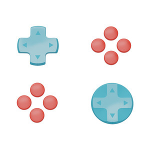 Для Nintendo SWITCH <span class=keywords><strong>2</strong></span> левый и правый контроллер красочные кнопки колпачки D-Pad Keycaps NS2 Набор цветных кнопок - Product Image 5