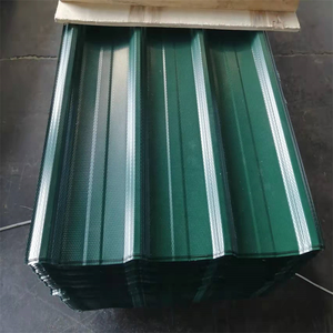 Tuiles de toiture métalliques Factoriy les plus vendues, en <span class=keywords><strong>acier</strong></span> PPGI 7m x 1m x <span class=keywords><strong>1mm</strong></span>, <span class=keywords><strong>tôle</strong></span> de toiture ondulée en fer revêtu de couleur - Product Image 5