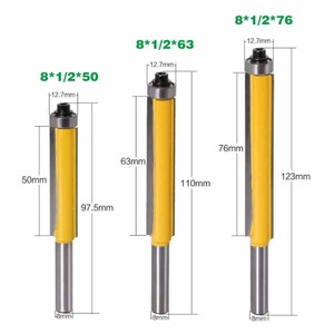 Aigo — fraises de toupie pour travailler le bois, avec roulements, lames à rainurer, tige de <span class=keywords><strong>8mm</strong></span> pièces 1 pièce - Product Image 4