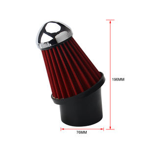 AUSO coche de alto flujo de entrada de aire sistemas de caja de filtro de aire para <span class=keywords><strong>Peugeot</strong></span> <span class=keywords><strong>206</strong></span> 1.6L 98-06 VTS estilo FIBRA DE COCHE WG-191 - Product Image 2