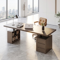 Bureau de travail en bois massif de haute qualité chinois, personnalisable, moderne, avec hauteur réglable