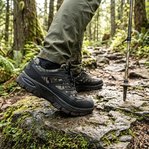 Botas <span class=keywords><strong>de</strong></span> Seguridad LXG para Reparadores <span class=keywords><strong>de</strong></span> Carreteras, Anti-Impacto, Modernas, Reforzadas, Prácticas, <span class=keywords><strong>de</strong></span> Camuflaje, Tejido <span class=keywords><strong>de</strong></span> Punto, <span class=keywords><strong>Calzado</strong></span> <span class=keywords><strong>de</strong></span> Seguridad para Senderismo HSS007 - Product Image 3