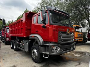 รถดัมพ์ Sinotruk HOWO Nx 6x4 10 ล้อ ราคาดีที่สุดสำหรับแอฟริกา ห้องโดยสารเดี่ยว/คู่ มาตรฐานไอเสียยูโร 2 เครื่องยนต์ 375/371 แรงม้า - Product Image 5