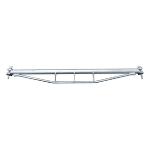 Gia cố cầu nối sổ cái đôi sổ cái mạ kẽm nóng o Loại giàn giáo nhanh chóng ringlock mô-đun - Product Image 1