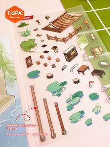 Tisa <span class=keywords><strong>Lu</strong></span> <span class=keywords><strong>Xun</strong></span> Young สติกเกอร์คุณแม่3D ขนาดเล็กร่วมสร้างของเล่นน่ารักสำหรับไดอารี่ที่เขียนด้วยลายมืออายุ4-6ปี - Product Image 4