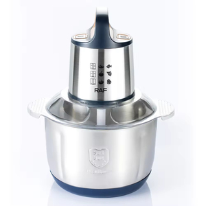 Nueva Picadora de Carne Multifunción de 5L, Picadora de Alimentos de Acero Inoxidable con 6 Cuchillas, Máquina para Hacer Fufu, Trituradora de Ñame, Procesador de Alimentos - Product Image 2