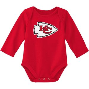 FOXA Kansas City Chiefs Body de manga larga para bebé de 0 a 24 meses - Product Image 1