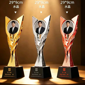 ถ้วยรางวัลคริสตัลรูปดาวเดี่ยวแบบกำหนดเองได้ สำหรับพิธีมอบรางวัลและงานที่ระลึก - Product Image 4