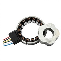 Capteur Resolver HVR52 à arbre creux avec connecteur de sortie, 3, 4, 5 ou 6 paires, AC 7Vrms 10kHz, décodage d'angle