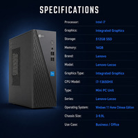 Nouvel ordinateur de bureau Lenovo Mini Lecoo 310, directement de l'usine, avec processeur I7-13650HX, G5900, R5-3500U, I5-13420H, pour le bureau et les entreprises