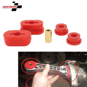 Douille de support moteur Auso-Racing rouge pour Volkswagen Jetta Golf GTI MK4 1999-2006, pièces de rechange - Product Image 1