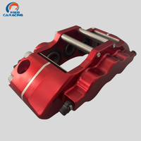 Nouvel étrier de frein personnalisable à 6 pistons en aluminium forgé CNC, plaquettes de frein, systèmes de freinage automobile, certifié ISO9001 100%