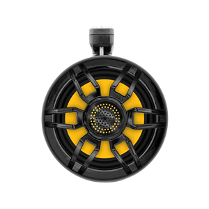 8 Inch Stainless Steel+ABS LED Waterproof IP66 <b>Stereo</b> <b>System</b> Hanging Subwoofer with Piston for Marine Motorboats - Product Image 5