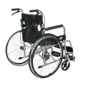 Fauteuil roulant pliable manuel pour personnes âgées et handicapées équipement médical de réadaptation utilisé - Product Image 1