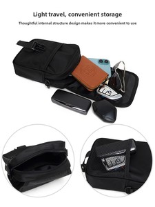 Borsa a Tracolla Trendy da <span class=keywords><strong>Uomo</strong></span>, Zaino <span class=keywords><strong>Monospalla</strong></span>, Borsa Sportiva per Telefono, Mini Borsa a Tracolla, Borsa Messenger da <span class=keywords><strong>Uomo</strong></span> - Product Image 3