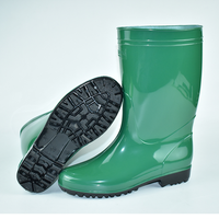 Bottes de travail et de pluie montantes pour hommes, haute performance, lumineuses, jetables, avec embout en acier, en caoutchouc PVC souple, avec soutien de la voûte plantaire et souples jusqu'au genou