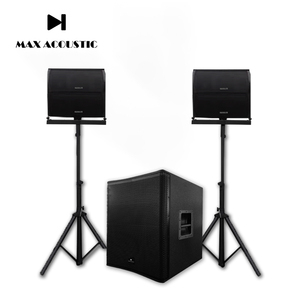 Nhà hát hệ thống với 2.1 Hệ thống âm thanh và loa siêu trầm 18 "loa bass với mảng dòng, LA12GP-2.1DSP ,LA15GP-2.1DSP - Product Image 1