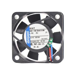 Ventilador Axial ebmpapst 414F 24V DC 0.8W 5400RPM 40*40*10mm 4cm 4.7CFM con Rodamiento de Bolas para Gabinete Inverter - Product Image 1