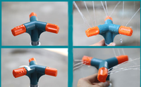 Micro-arroseur écologique à économie d'eau avec cadre en plastique pour les systèmes d'irrigation des cultures biologiques, des serres et des jardins domestiques