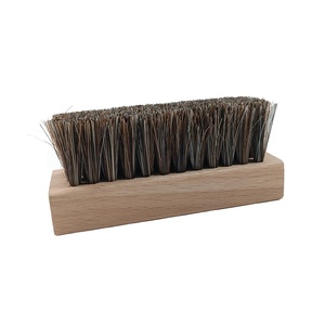 Dụng Cụ Làm Sạch Giày 100% Lông Ngựa Bằng Gỗ Tự Nhiên Bàn Chải Đánh Giày Đánh Bóng Giày Bằng Gỗ Mềm Bằng Nhựa PP BH02A - Product Image 2