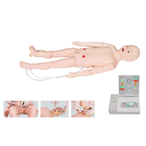 T334/T434/T534 manichino completo funzionale 5 anni bambino che allatta CPR auscultazione defibrillazione e stimolazione ECG manichino - Product Image 2