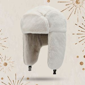 Warm <b>Hats</b> Women Men With Ear Flap Russian <b>Hat</b> <b>for</b> Cold Weather Winter Faux Fur Cap Promotion Gift - Product Image 2