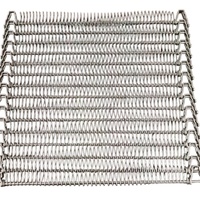 Nouvelle bande transporteuse spirale en treillis métallique en acier inoxydable SS304/316 de qualité alimentaire, entraînée par chaîne, à vitesse réglable, pour congélation et refroidissement en spirale