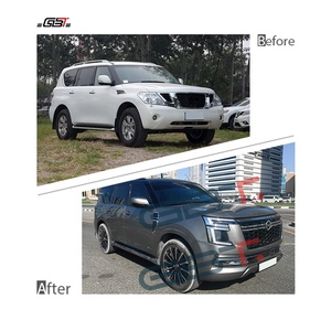 Kit de carrosserie de mise à niveau GBT Factory Patrol Y62 à Y63 modèle 2025 Patrol Platinum, pare-chocs, phares, ailes pour Nissan Patrol 2010-2019 - Product Image 3