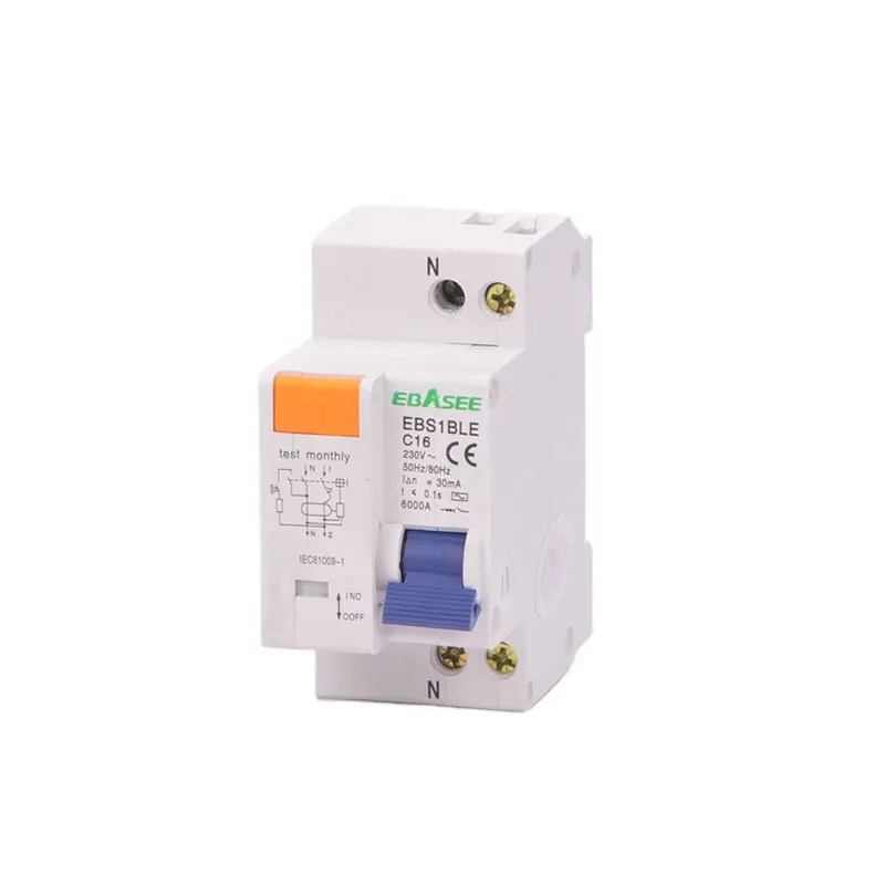 קניות באינטרנט B סוג RCD RCCB AC DC 10KA 400V ELCB מפסק מחיר 4P 63A 30mA