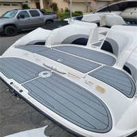 Tapis de plateforme de bain pour bateau Yamaha SX210 2013, en mousse EVA, imitation teck, revêtement de pont, SeaDek, MarineMat, Gatorstep, auto-adhésif