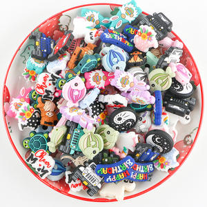 Kovict Đồ Chơi Mọc Răng Cho Bé Hình Dạng Dễ Thương Cấp Thực Phẩm Hạt Tiêu Cự Silicon Nhai Để Làm Bút Hạt Silicon - Product Image 1