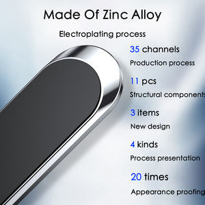 แท่นวางมือถือในรถยนต์แม่เหล็กหมุนได้360องศาแท่นวางมือถือติดแดชบอร์ดแท่นวางและ<span class=keywords><strong>แผ่น</strong></span>โลหะพิเศษติด<span class=keywords><strong>ผนัง</strong></span> - Product Image 5