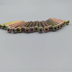 Pernos para Muebles de 6x10 a 6x60 mm, Totalmente Roscados, Cabeza Plana Hexagonal, Nivel 4.8, DIN GBT 78 2007, Accesorios para Muebles - Product Image 3