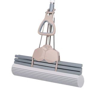 One Stop Mop With Sponge 38Cm Large Size Three Row Roller Strong Squeeze Water Home Dormitory Use - Product Image 2