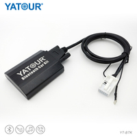 Yatour BTK VW 12pin Radio Mobil CD Changer Antarmuka Musik Bluetooth Pemutar Mobil Digital untuk Audi VW Golf GTI Jetta Passat