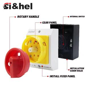 Si & hel 63A 4P isolator chuyển đổi ngoài trời không thấm nước sfp3 điện cut-off chuyển đổi hộp tải cách ly điện áp thấp disconnector cô lập - Product Image 6