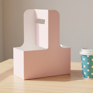 Caja <span class=keywords><strong>de</strong></span> Embalaje Desechable y Reciclable <span class=keywords><strong>de</strong></span> Cartón Kraft <span class=keywords><strong>para</strong></span> Alimentos, Portavasos <span class=keywords><strong>para</strong></span> Llevar, <span class=keywords><strong>para</strong></span> Café, Leche, Té y Bebidas - Product Image 3